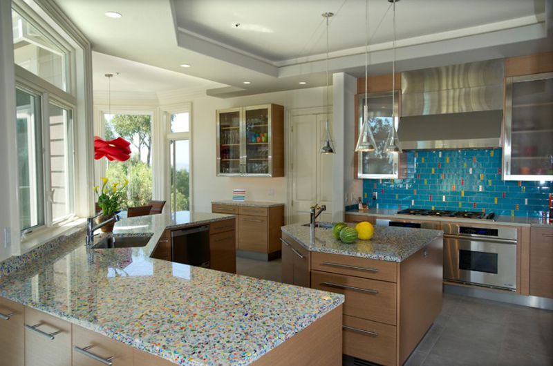 Recycled countertops